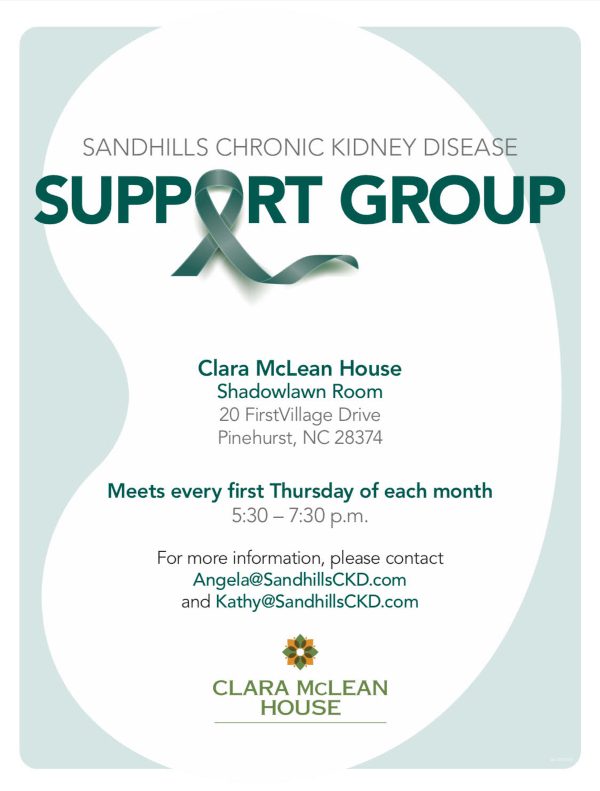 Sandhills Chronic Kidney Disease Support Group | The Pines Times